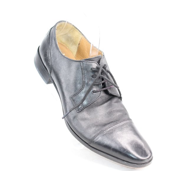 Giorgio Brutini Other - Giorgio Brutini Cap Toe Black Leather Oxford Shoes #131